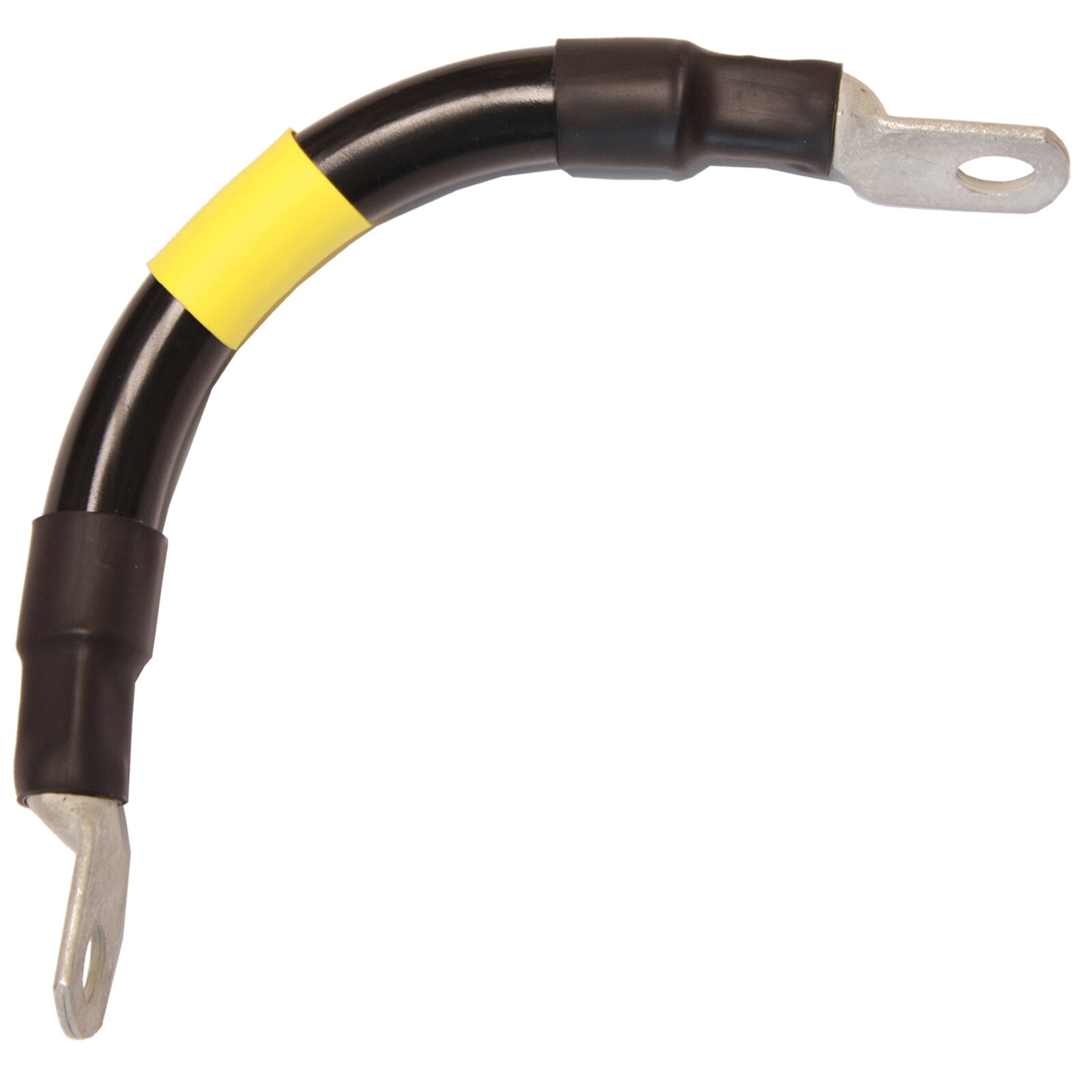 2/0 Black Battery Interconnect Cable 8″ with 3/8″ Lugs ASSEMBLED IN USA