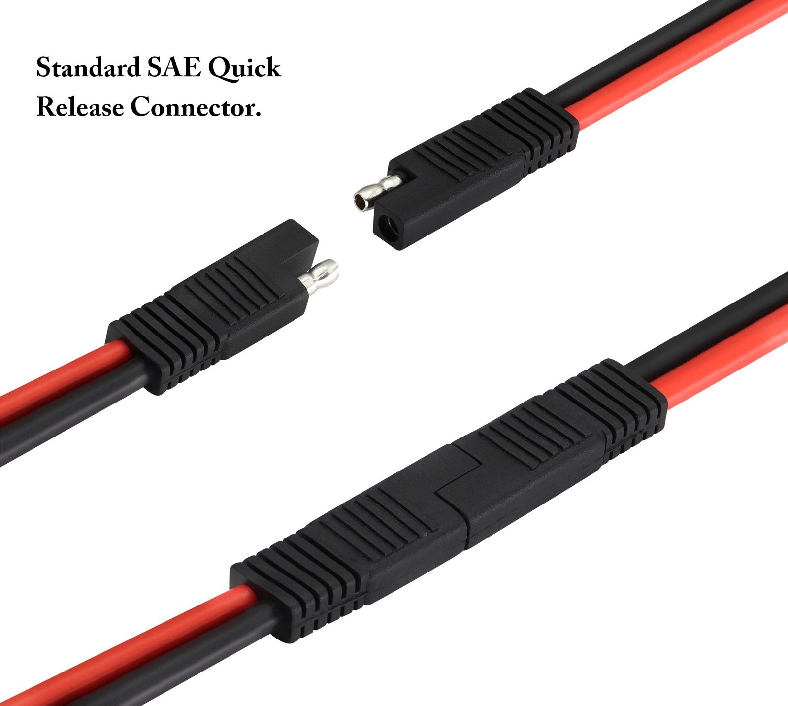 zdyCGTime 2 Pin Power Industrial Circular Connector to SAE Cable for Solar Pa…