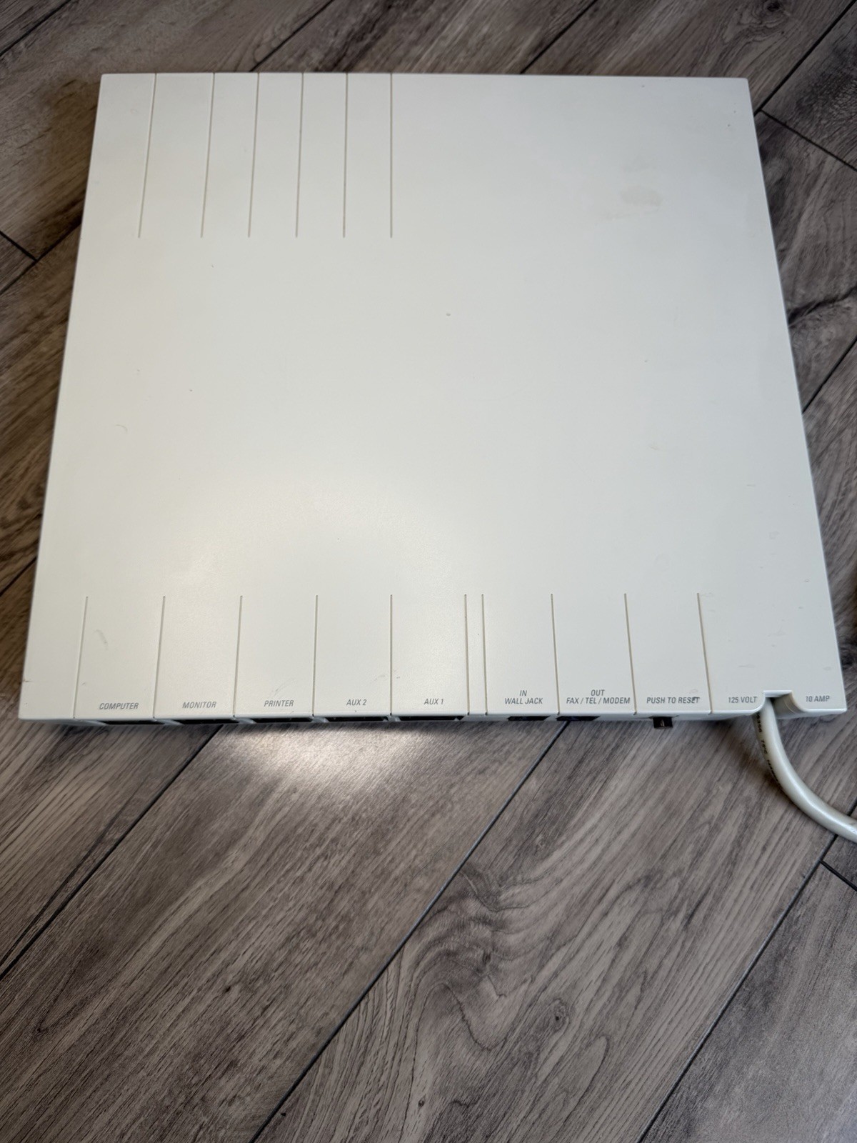 Curtis Command Center SPF-4 Surge Protector Power Conditioner 10A 125V Tested