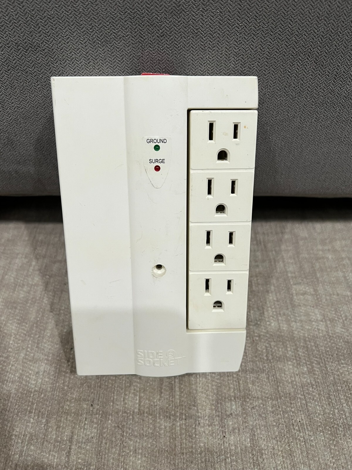Side Socket Elite 8-Outlet Expander/Extender – As Seen On TV – 90 Degree Swivel