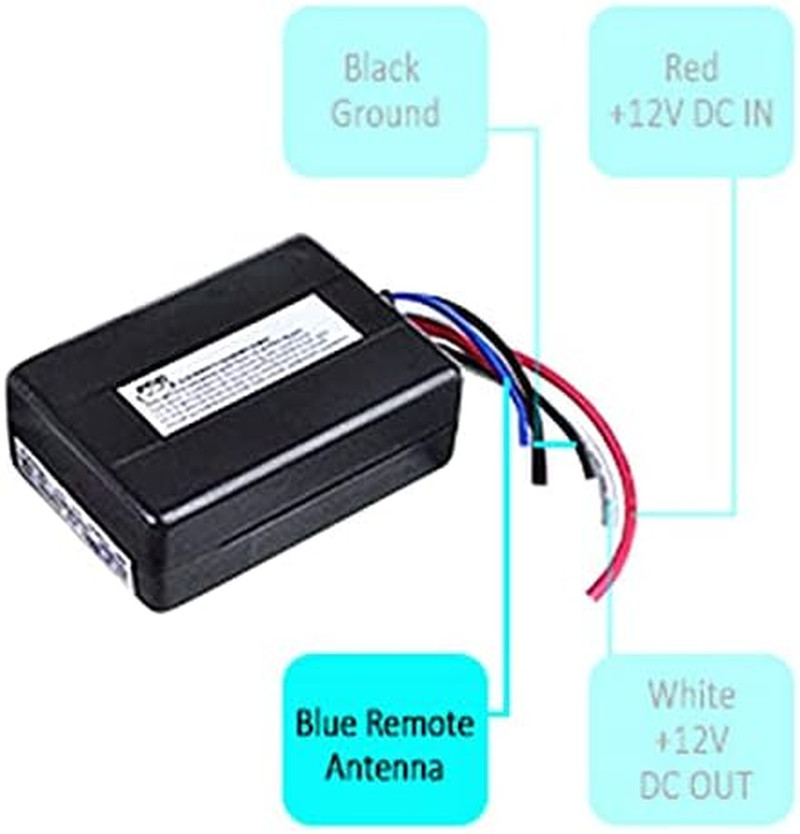 RM02 12V 15A Wireless Relay Switch Kit with 2 Remote Controls, Long Range RF Rec