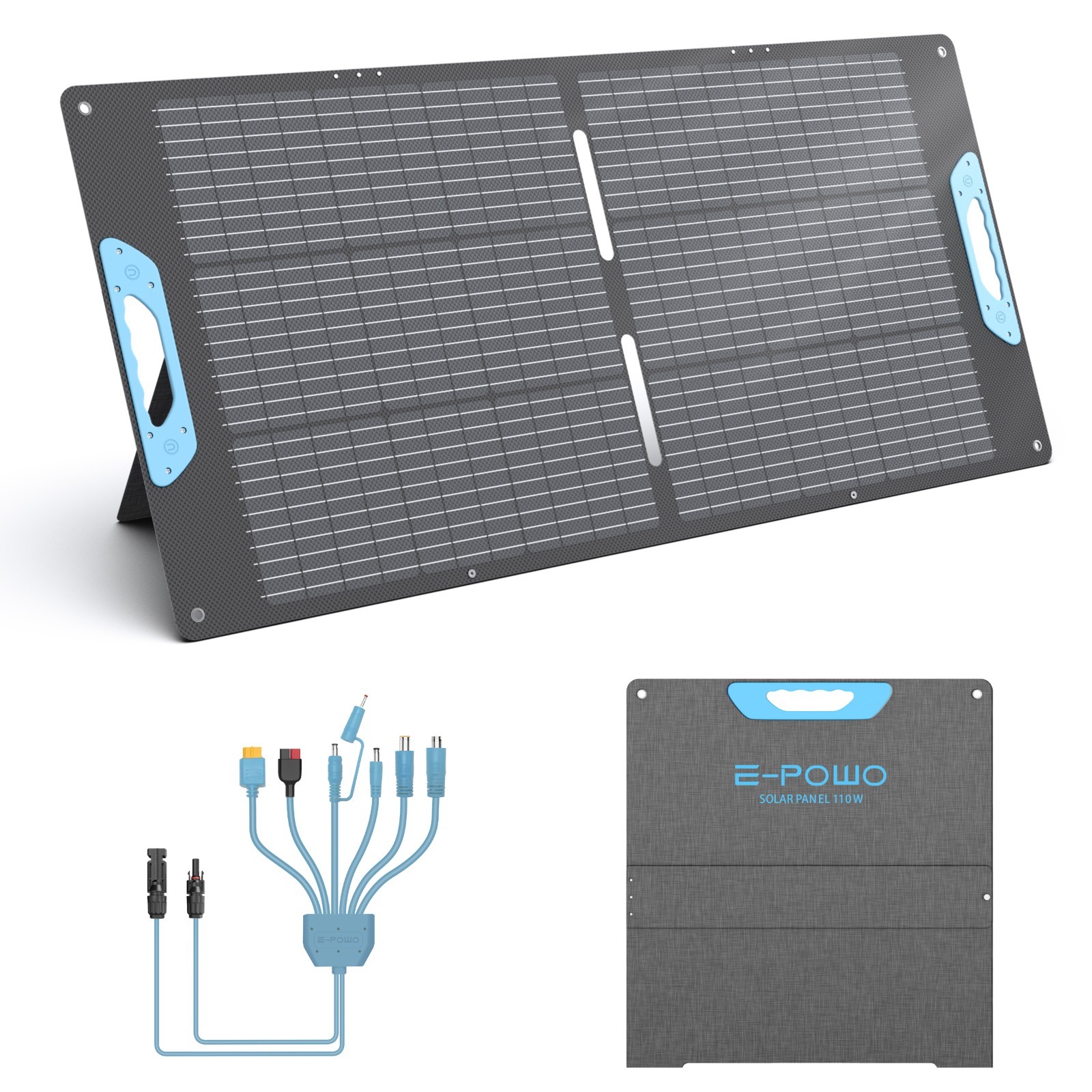 60W 110W 220W 400W Solar Panel for Anker Solix C1000 C2000 Gen 2 Power Station