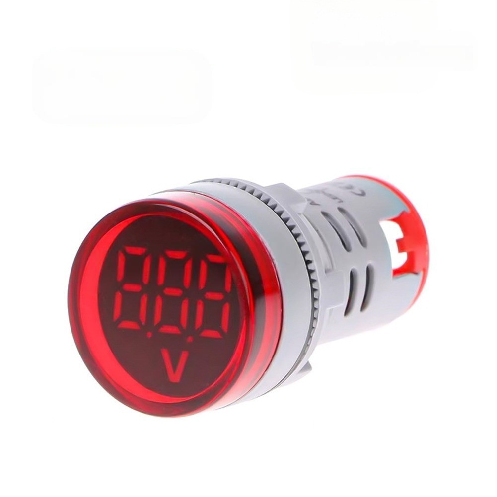 Digital AC Voltmeter Indicator Light for General Purpose Electrical Use