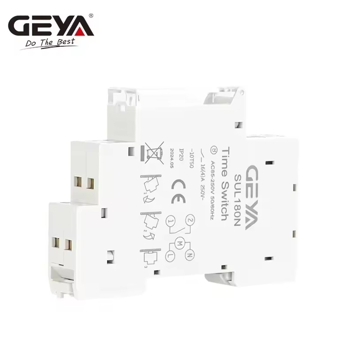 GEYA Programmable Mechanical Timer Relay Switch 16A 15 Minutes Analog 85~250V