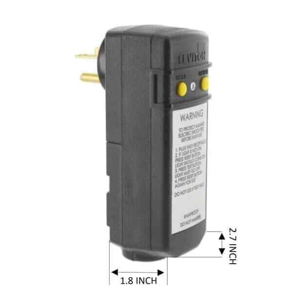 Hot Tub Compatible With Leviton GFCI Plug 120V 20 Amp DIY16793