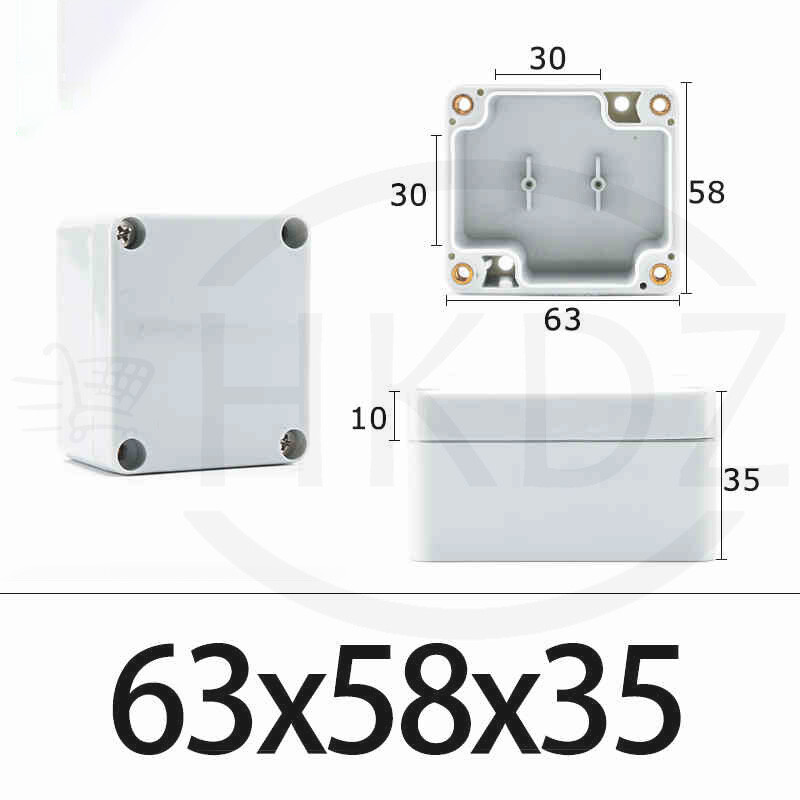 IP67 Waterproof Junction Box Enclosure Terminal Electric Cable Connector Outdoor