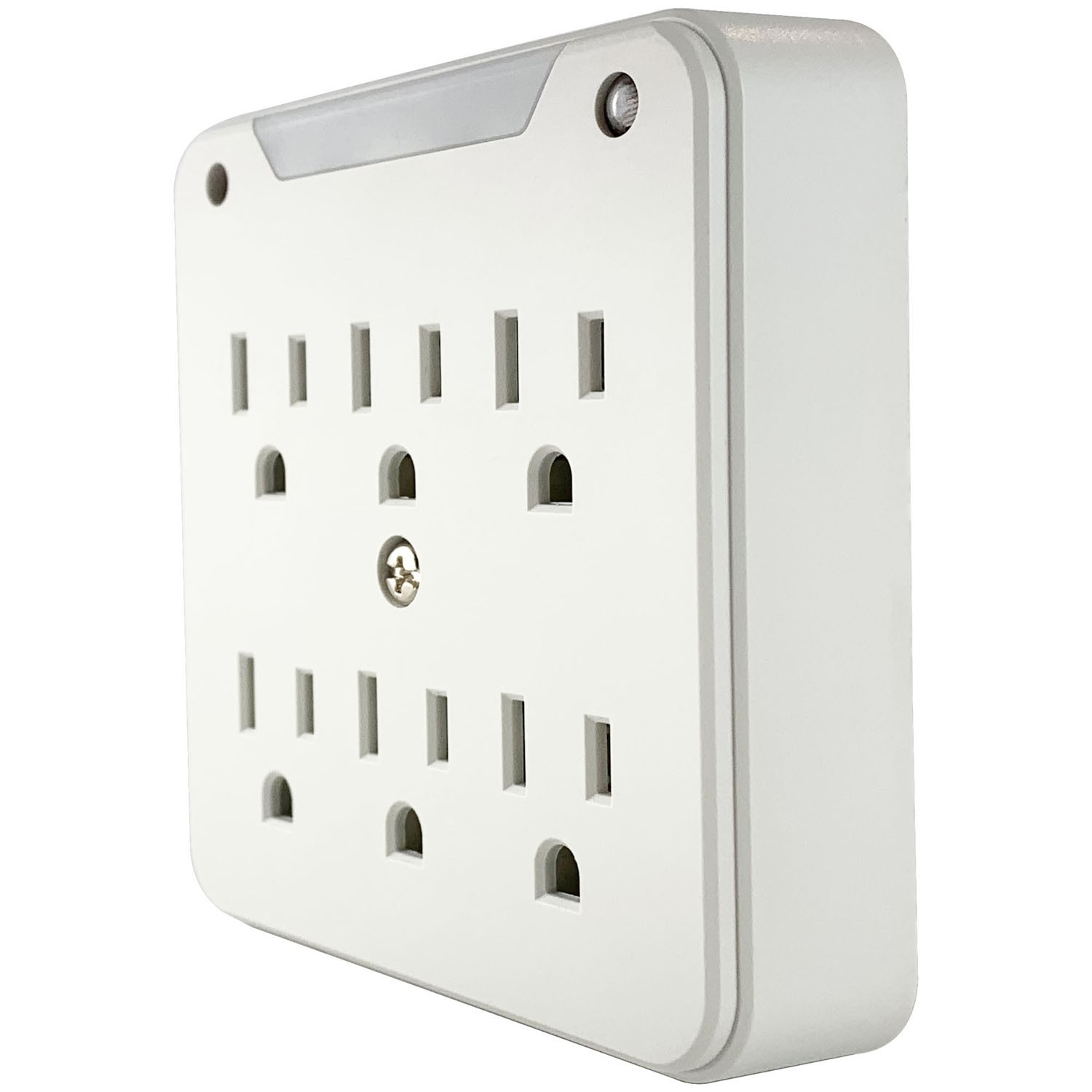 Stanley SurgePro 6 NT 750 Joule 6-Outlet Surge Adapter with Night Light – 33208