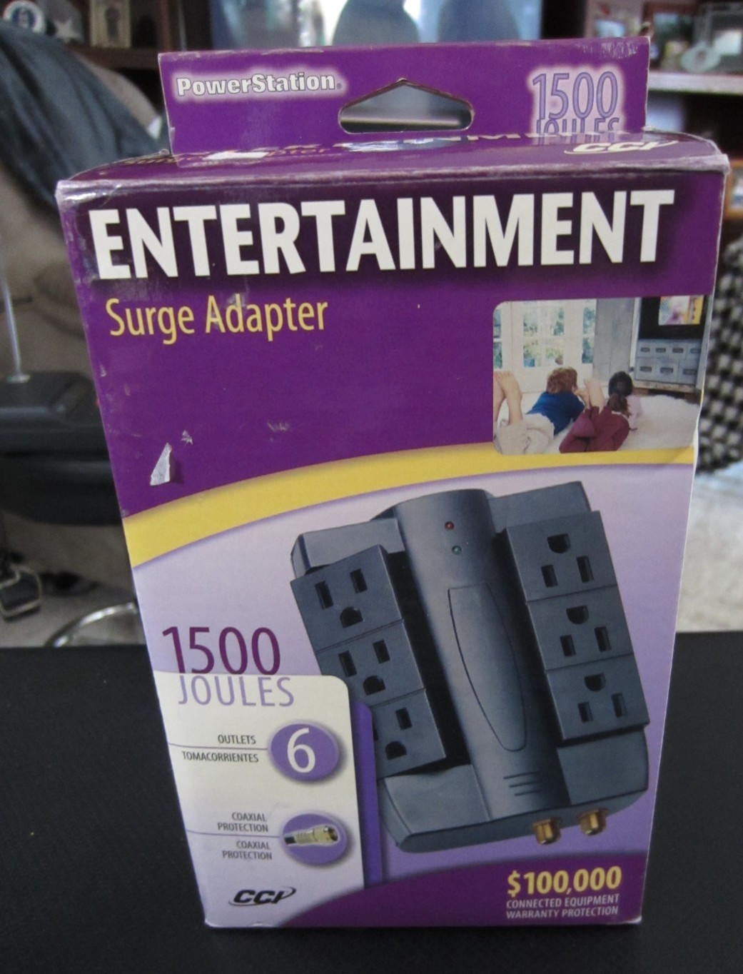 CCI Entertainment Surge Adapter 1500 Joules Powerstation – NEW!!!