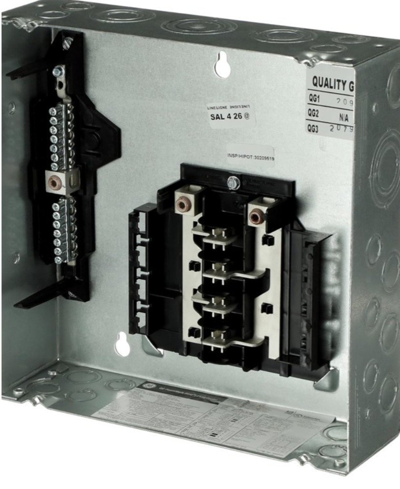 GE 125A 6-Space 12-Circuit Main Lug Load Center Flush Mount TLM812FCUDP