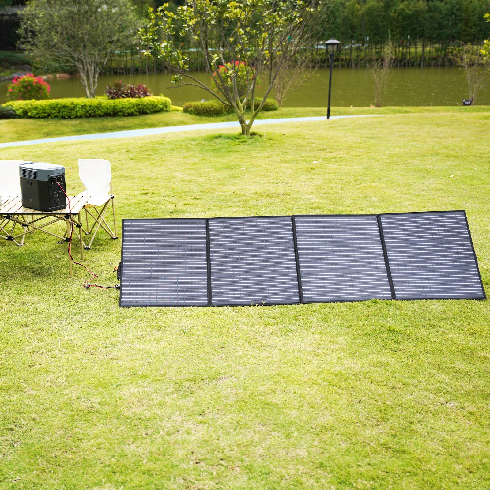 Lightweight Outdoor Solar Panel Kit 110W 220W IP67 Waterproof for Camping RV