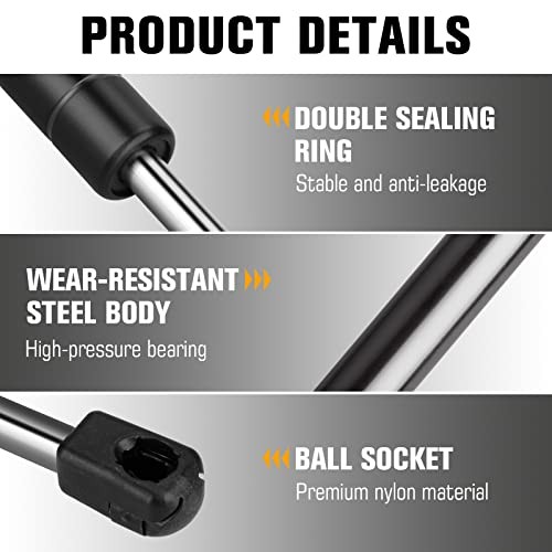 Rear Hatch Shocks for 2013-2019 Mitsubishi Outlander Sport RVR 2013-2015 ASX