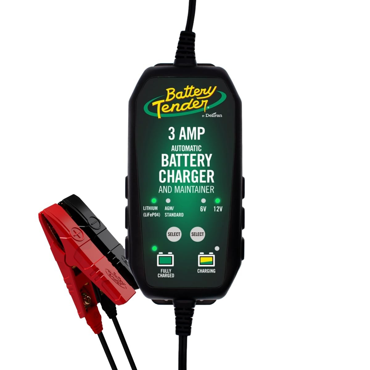 Battery Tender 3 AMP Battery Charger and Maintainer – Automotive Switchable 12V