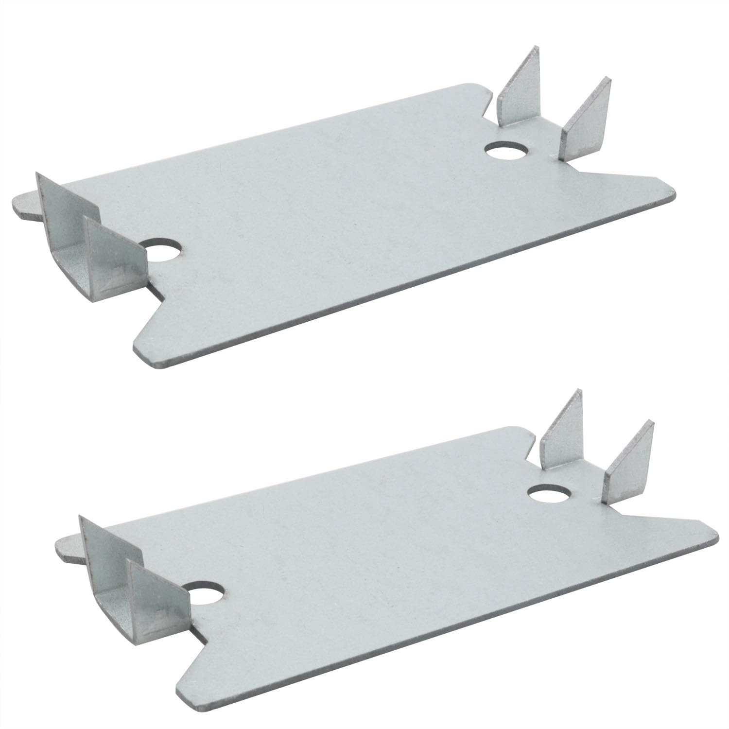20PCS Metal Cable Protection Plate 2.5×1.5 in 16 Gauge Steel Wood Plate Stave…