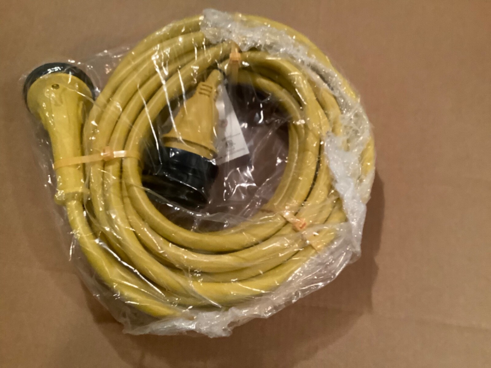 Marine & RV Cords 125v30 amp x 50 FOOT Shore Power Boat Extension w/LED LIGHT