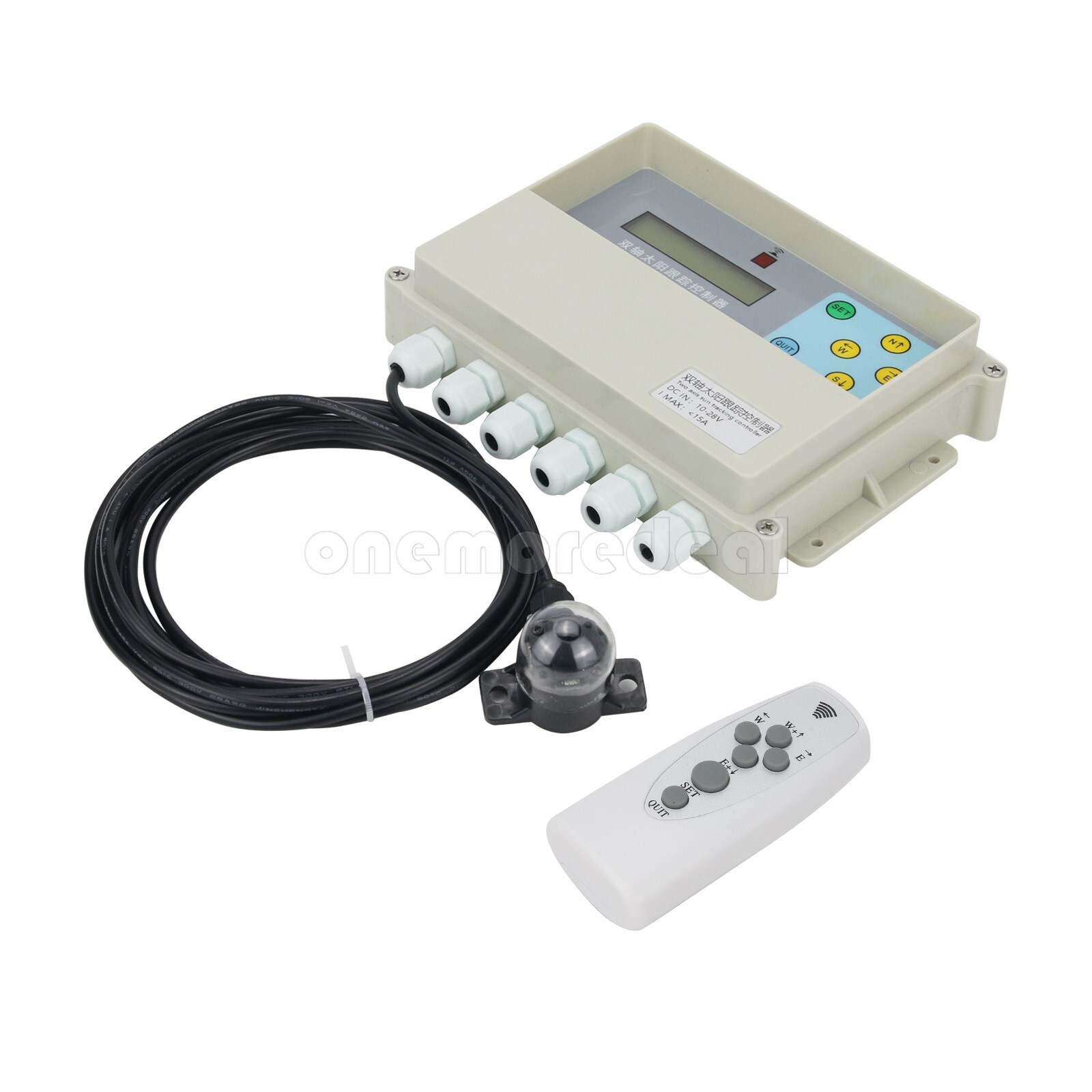 Dual Axis Solar Tracker XMYC-3 Controller Automatic Solar Tracking w/ LCD screen