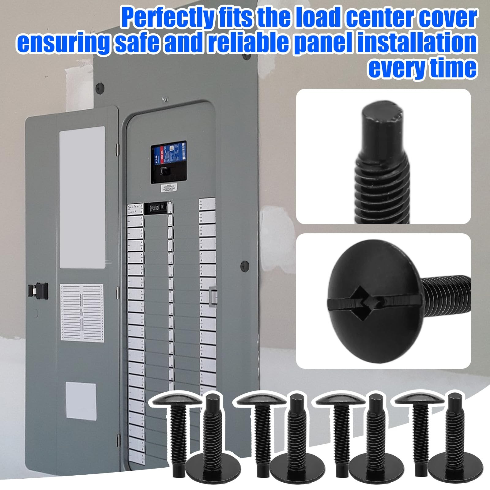 18pcs Load Center Cover Screws, Durable Electrical Panel Screws Compatible wi…