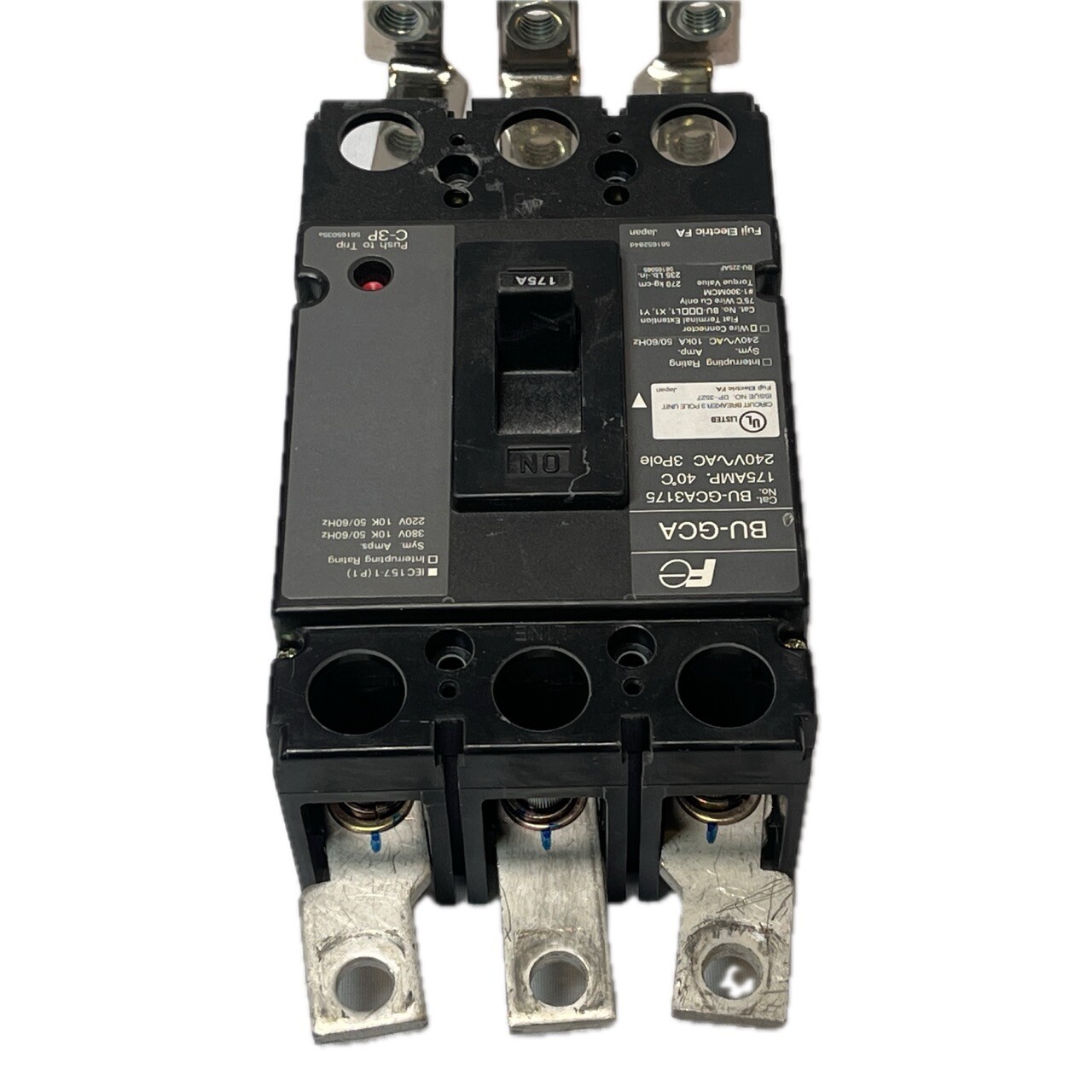 Fuji Electric BU-GCA3175 Circuit Breaker
