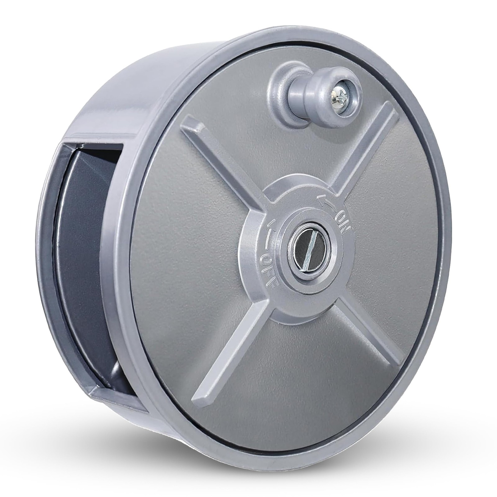 Aluminum Tie Wire Reel Coil Holder Ergonomic Rewind Knob BuiltIn Belt Loops