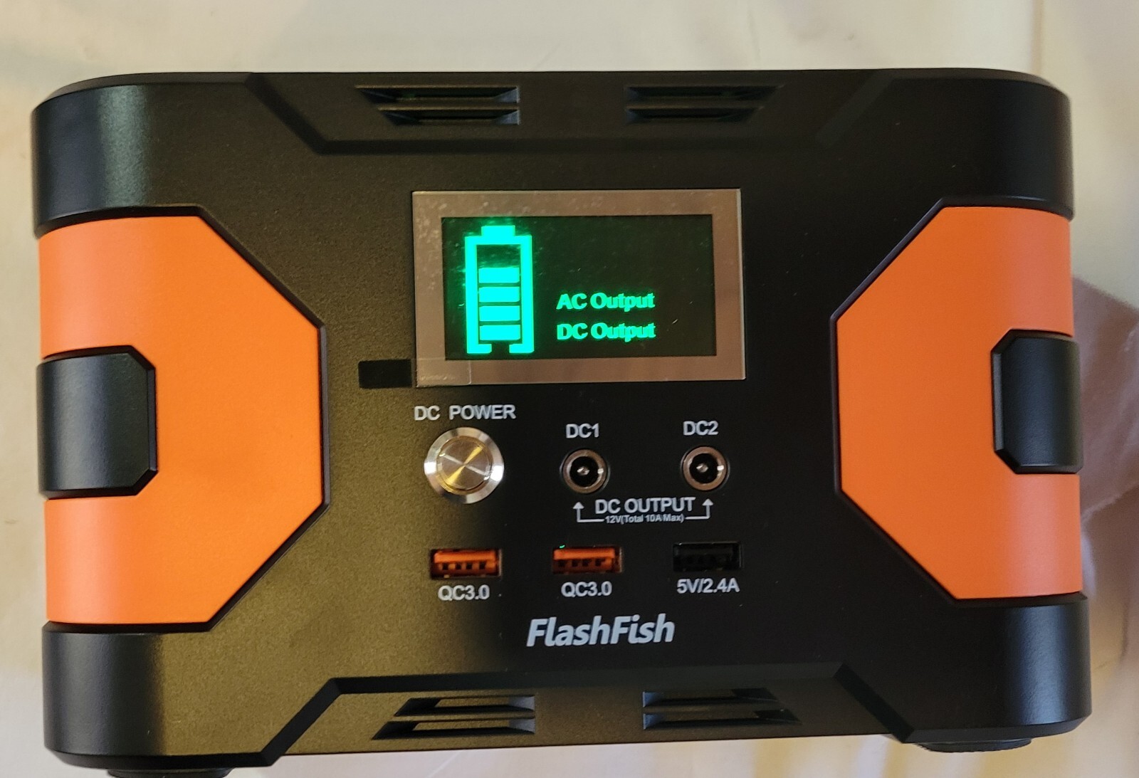 Flashfish Portable 45000mAh/166Wh Solar Generator Battery Power Station New