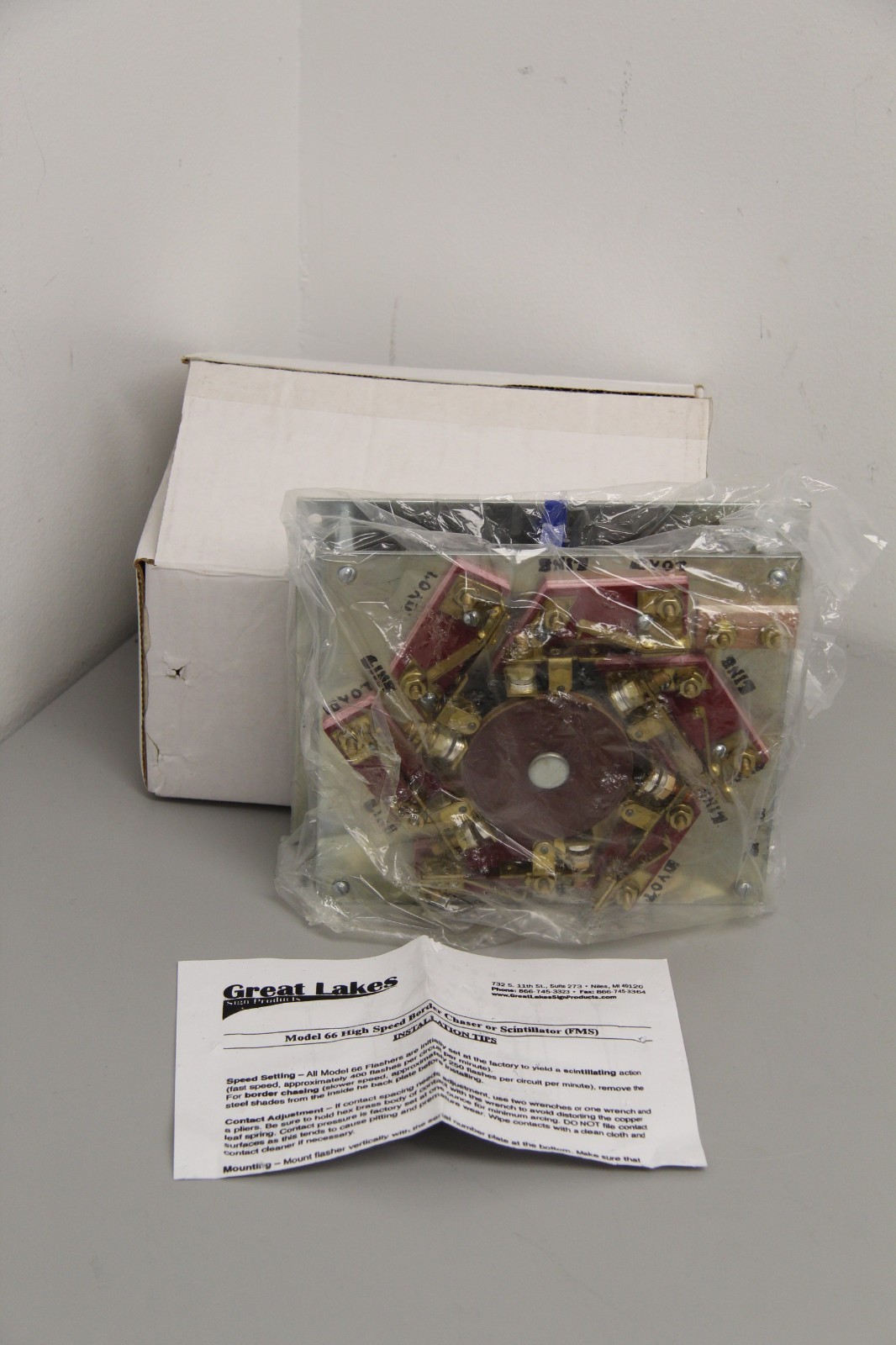 New Old Stock Model 66 C6 High Speed Carnival Light Border Chaser Scintillator