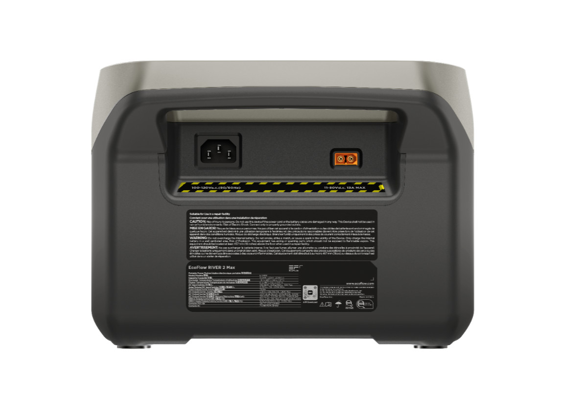 EcoFlow RIVER 2 Max 512Wh Portable Power Station LFP Generator Refurbished