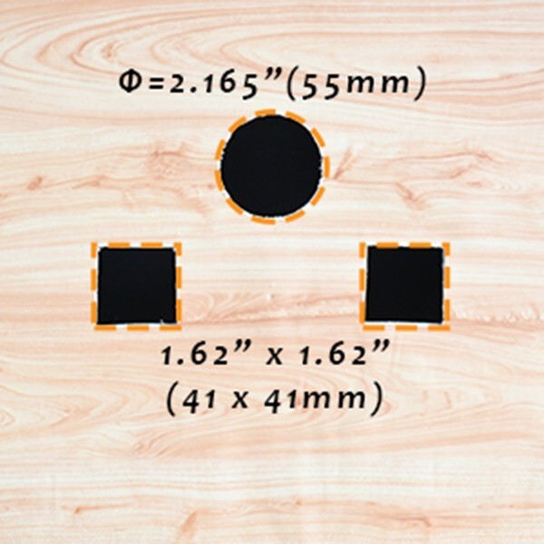 TV Cord Hider with Mounting Brackets Include Hole Saw Cable Management Kit 2pack