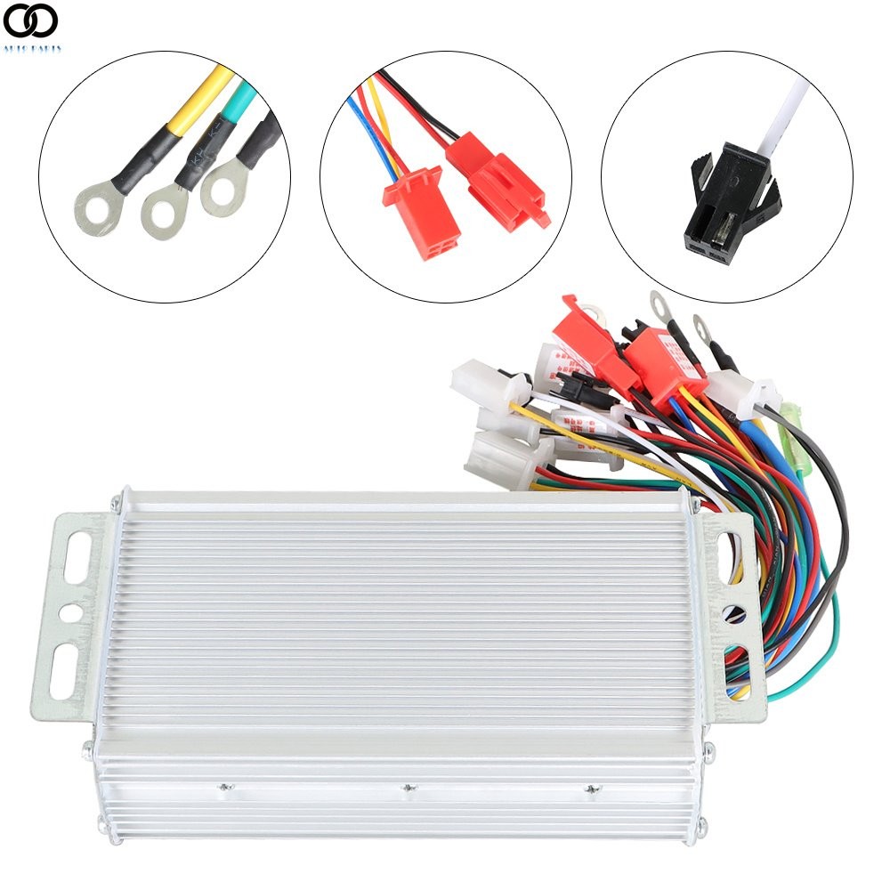 500W 36/48V Fit For Electric Bicycle Scooter Brushless DC Motor Speed Controller
