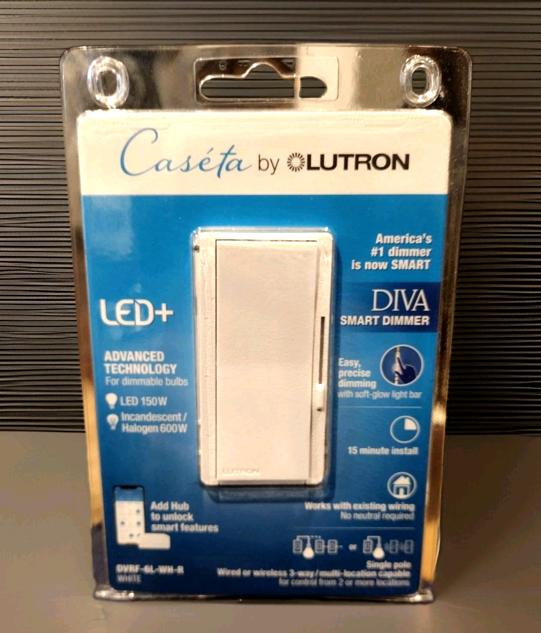 Caseta By Lutron Diva Smart Dimmer
