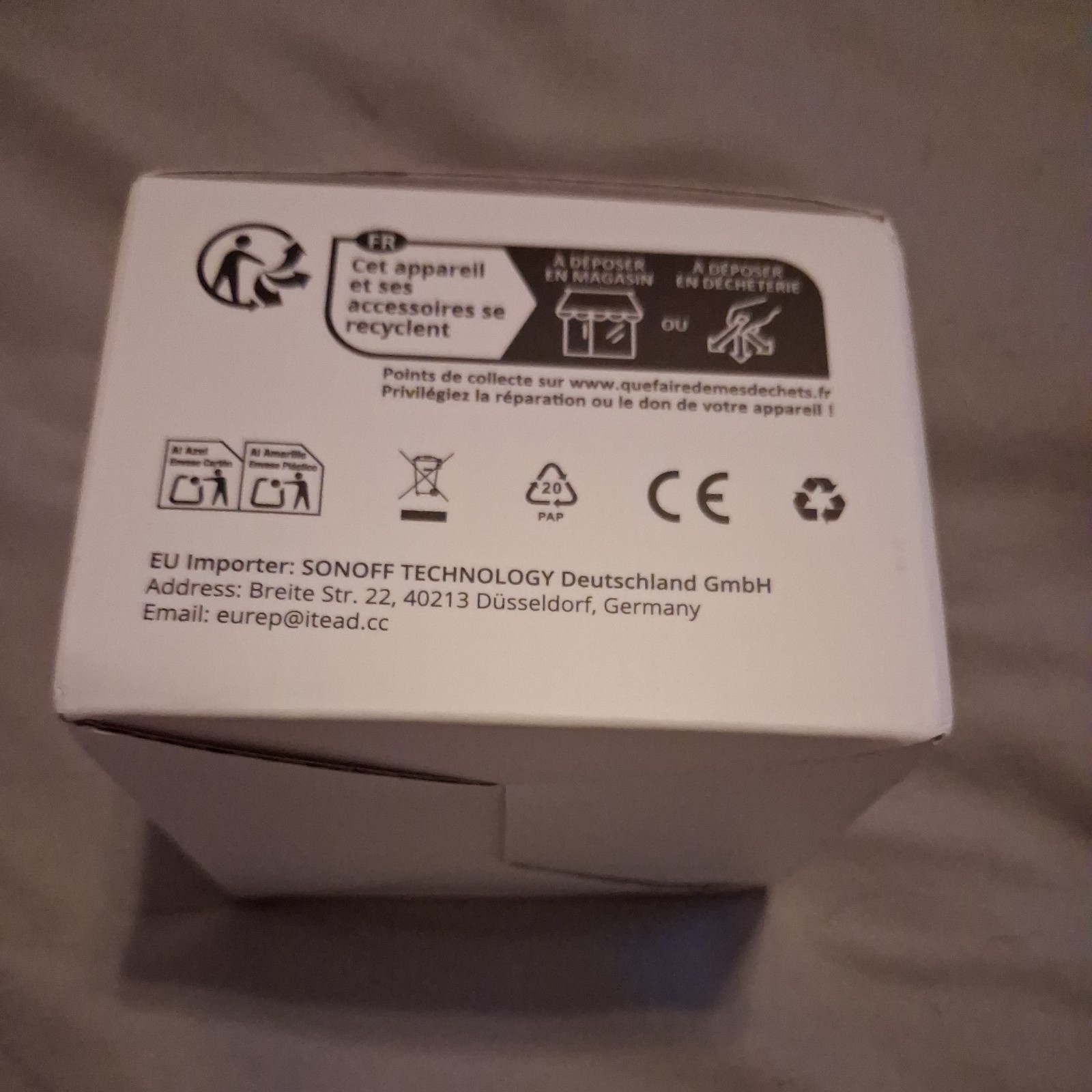 EWPB IP65 Waterproof Box Outdoor Compatible with SONOFF Smart Wall Switch Socket