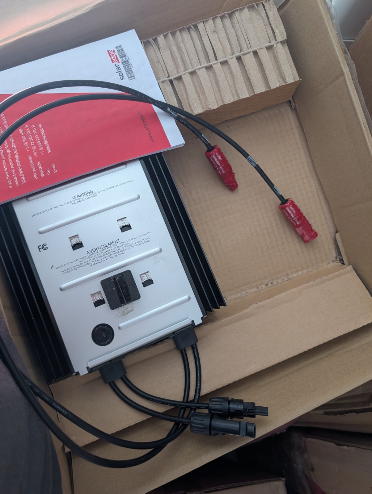 SolarEdge Optimizer 5000W Single Phase Phase SO5000-2NSM4MZL-M04