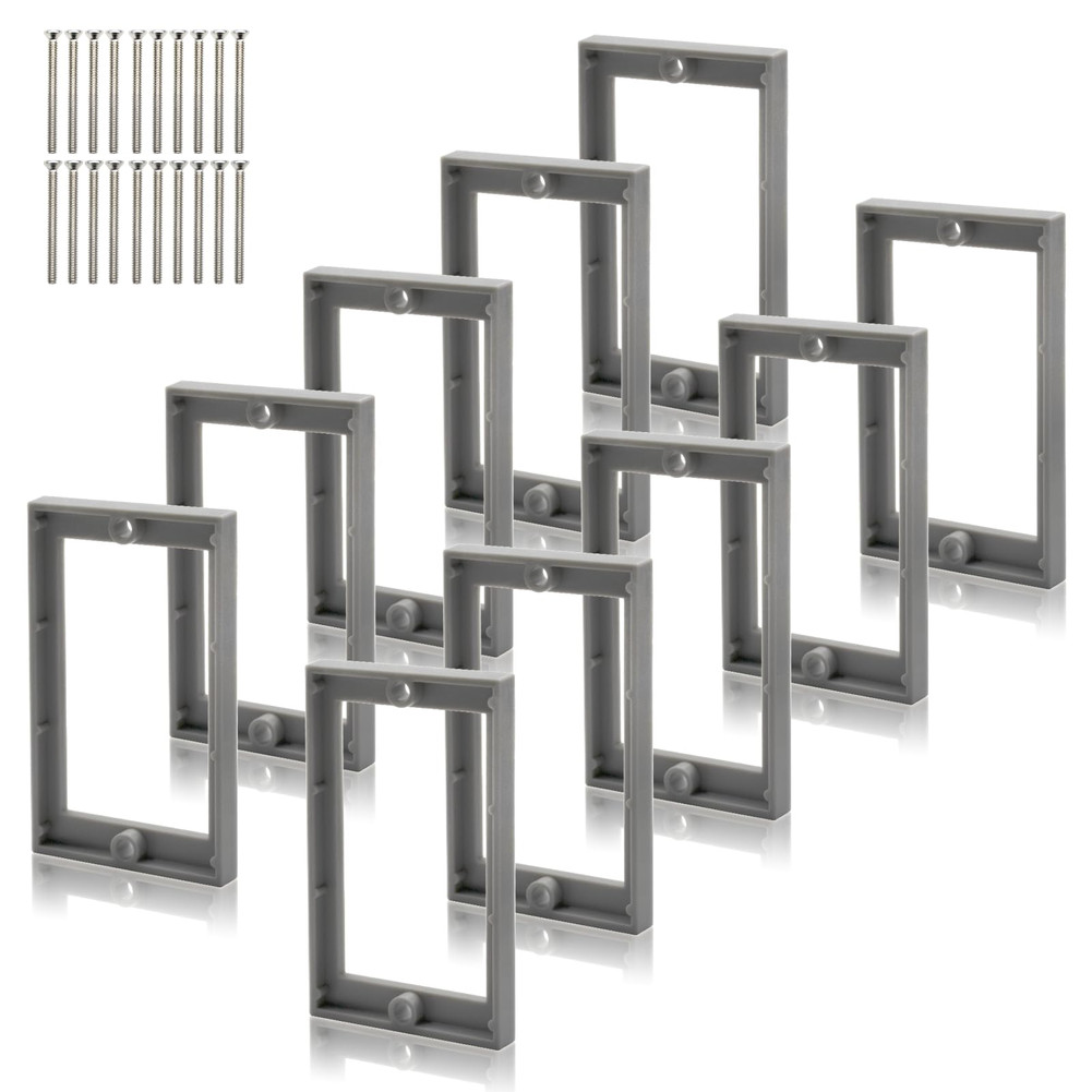 1 Gang Outlet Box Extender 1/4 inch Heat Resistant ABS Plastic Material