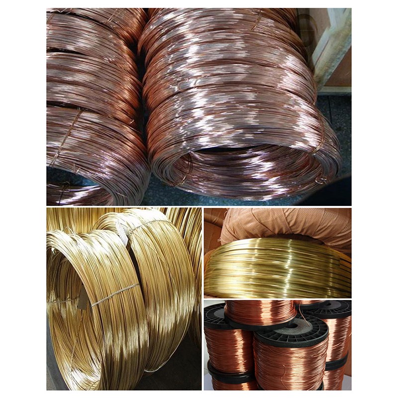 T2 Copper Wire/H59 Brass Wire Round Solid Bare Dia 0.2/0.3/0.4/0.5/0.6/0.8-5mm