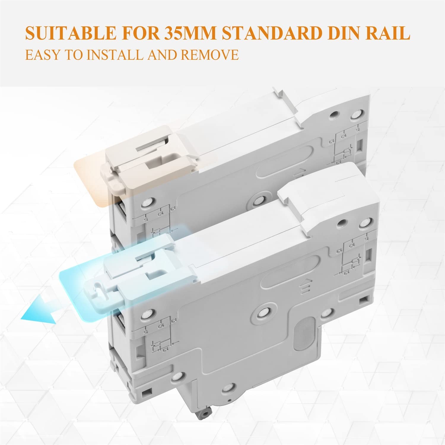 DC 15A (16A) Circuit Breaker, 1 Pole DIN Rail Mount, 250V Solar PV Disconnect…