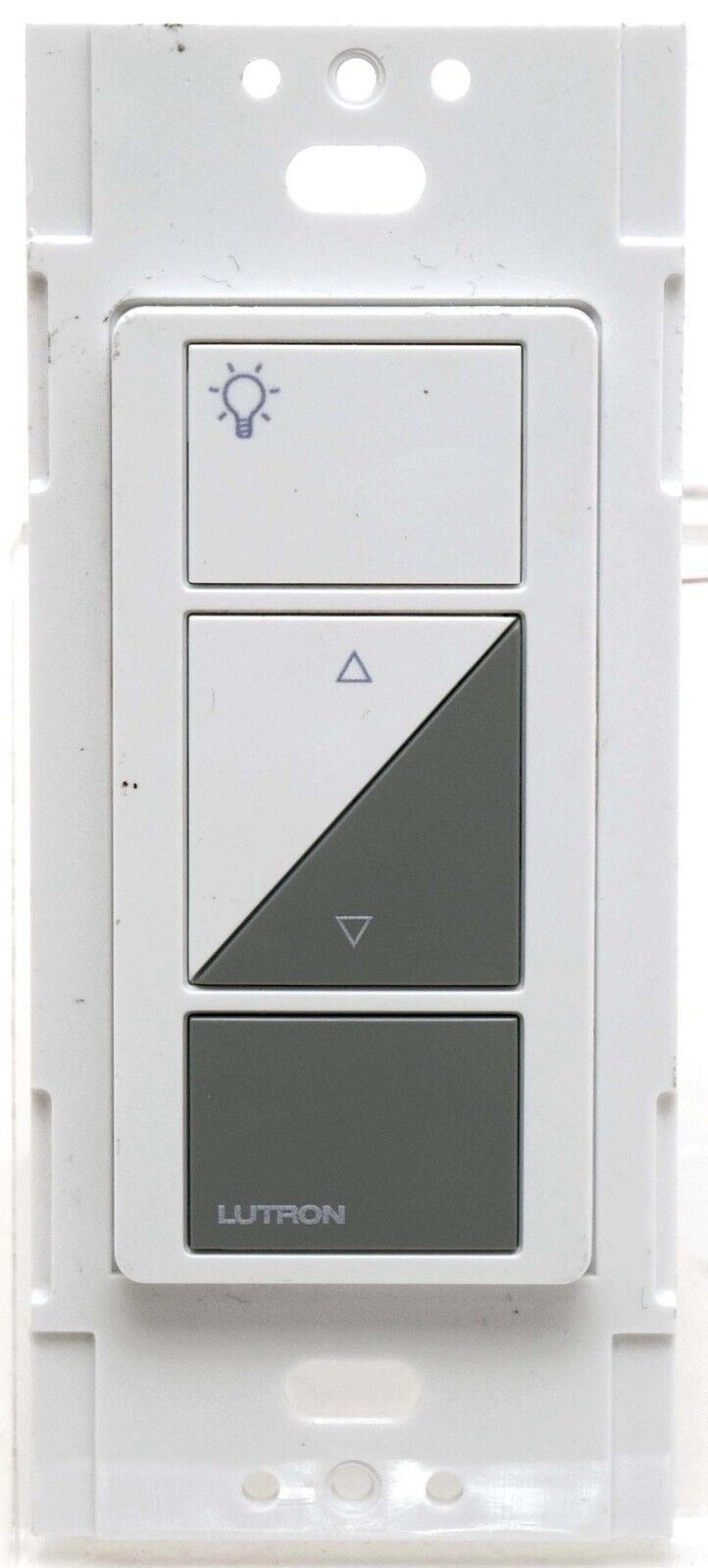 Lutron Pico PX-2BRL-GWH-I01 Gray White 2-Button Wired Raise Lower Light Control