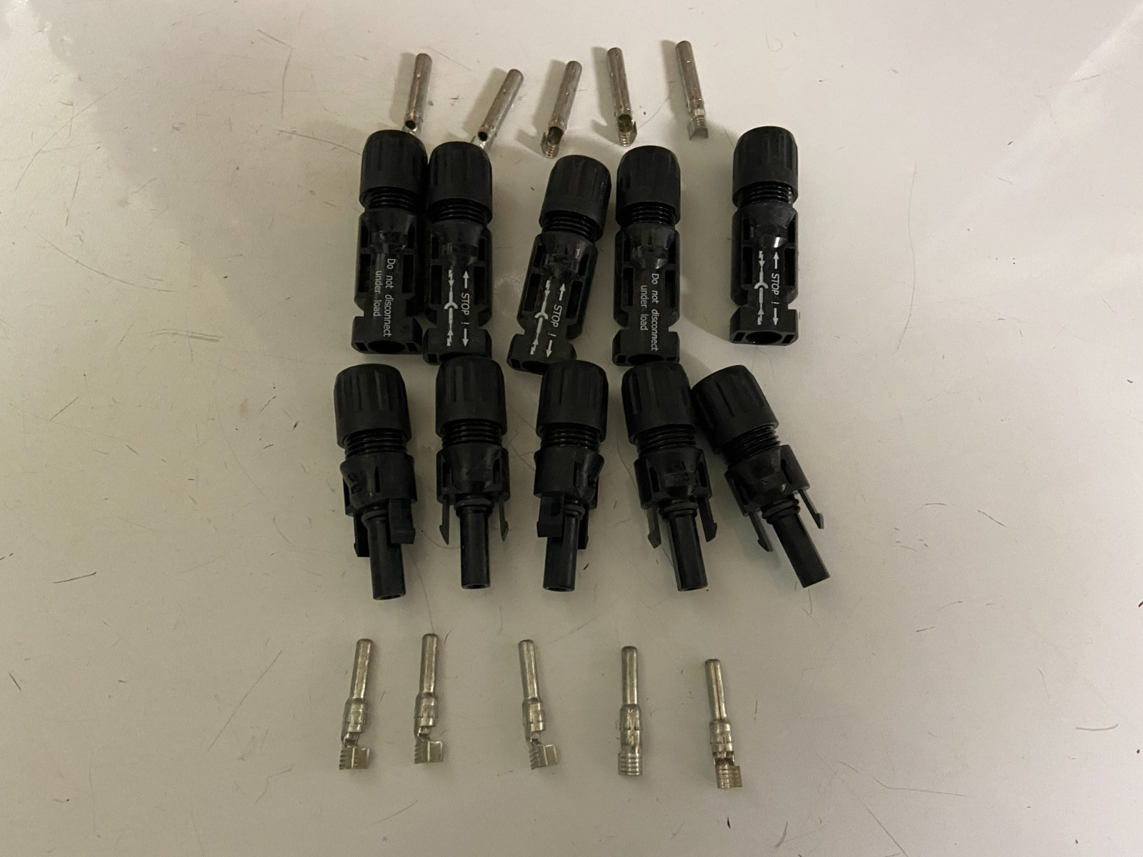 Staubli MC4 PV Solar Panel Cable Connector 5 Pairs – Made in USA