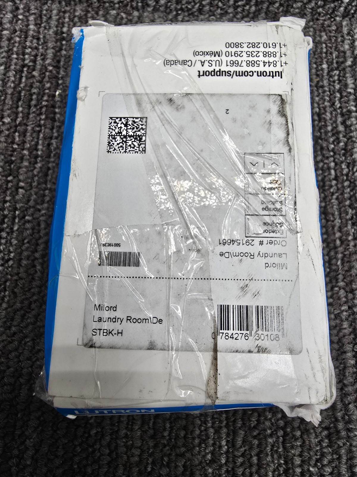 Lutron Sunnata STBK-H WH Hybrid Button White