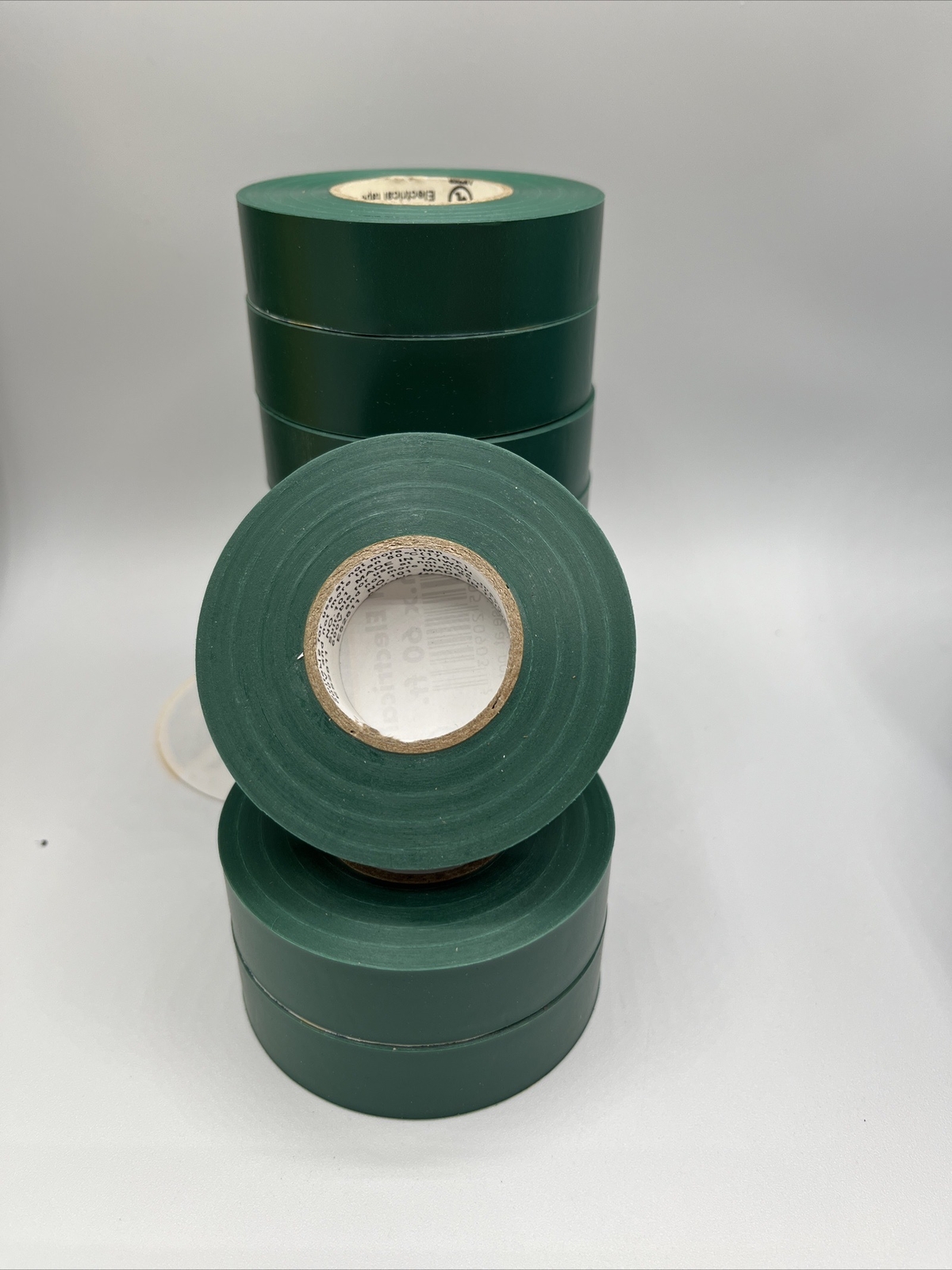 Vinyl PVC Electrical Tape 3/4Inx60Ft-Green, Red, Orange, Yellow, Blue,Brown,Gray