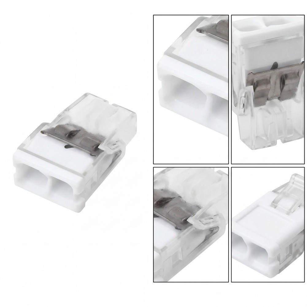 100pcs General Purpose Wire Connector 1 Input 2 Outputs for Maintenance Work
