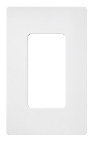 LUTRON CW-1-WH SCREWLESS WALL PLATE (10 PACK) NEW