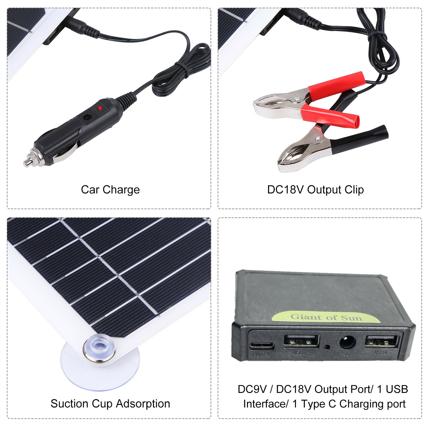 4000 Watts Solar Panel Kit 100A 12V Battery Charger with Controller Caravan Boat