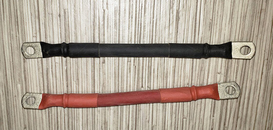 Battery Cables, SIZED TO FIT! 10 8 6 4 2 1 1/0 2/0 4/0 AWG Gauge with Lugs, Wire