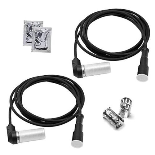 2 Pcs Truck Wheel Speed ABS Tailer Sensor Kit Replacement for Wabco Abs Wheel