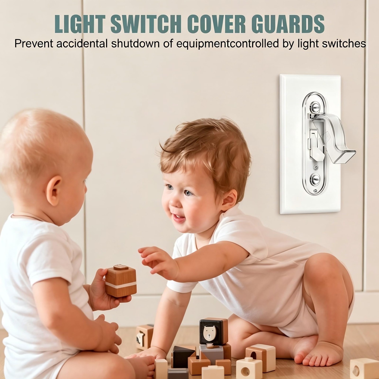 1-Pack Clear Wall Switch Guard,Light Guard Clear/1 Pack,
