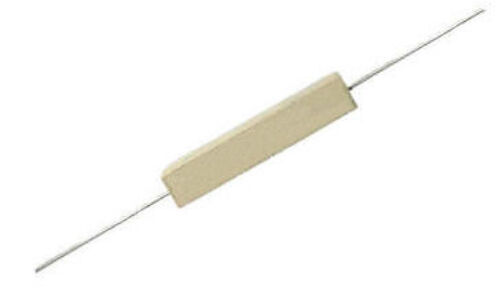 (5PCS) 12 Ohm 10W Ceramic Wirewound Resistor (LOT OF 5) IMAGE FOR REF