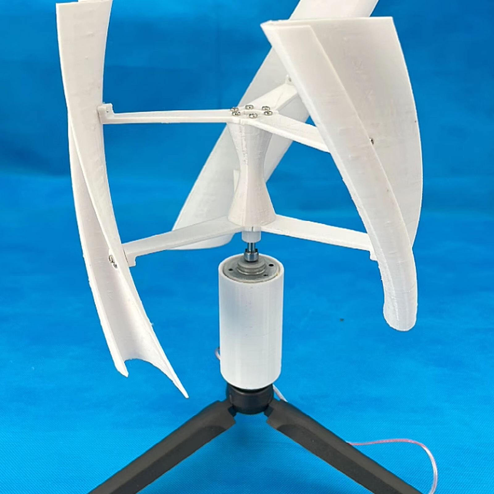 25W DC 15V Micro Wind Turbine Vertical Axis Brushless Wind Turbine Generator