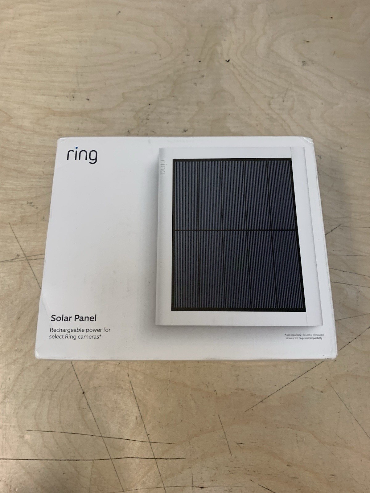 Ring 2nd Generation 4W Solar Panel for Select Ring Security Cameras – White