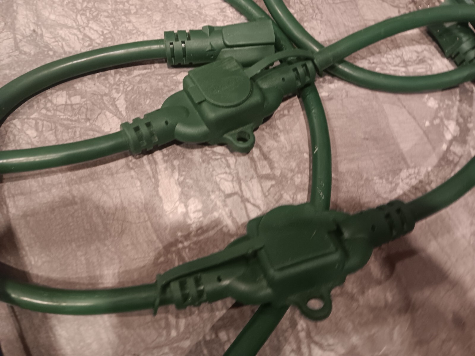 Black & Decker 25ft Extension Cords 14awg Outdoor 2 Spaced Outlets- Set Of 2