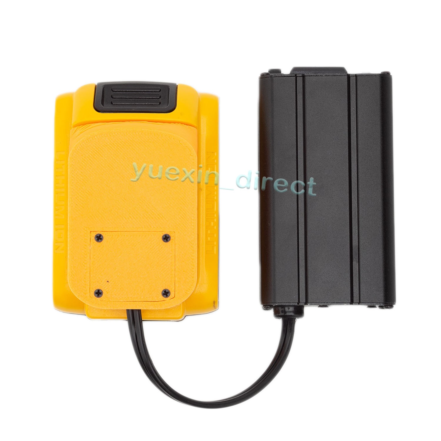 Power Inverter Outlet Adapter Compatible with Dewalt 18v 20v Battery to 110V AC