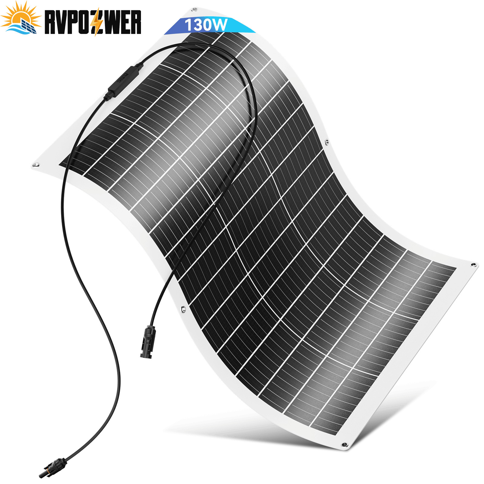 100W 300W Watt Flexible Mono Solar Panel 12V Volt Car Boat Home Camping Rooftop