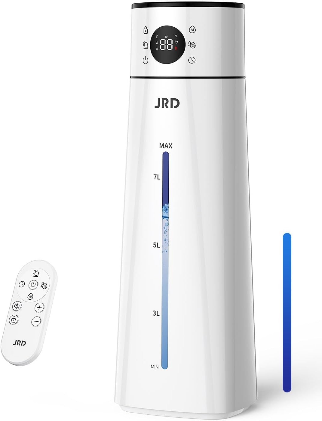 JRD Humidifier Large Room 8L/ 2.1Gal, Ultrasonic Cool Mist for Bedroom,…